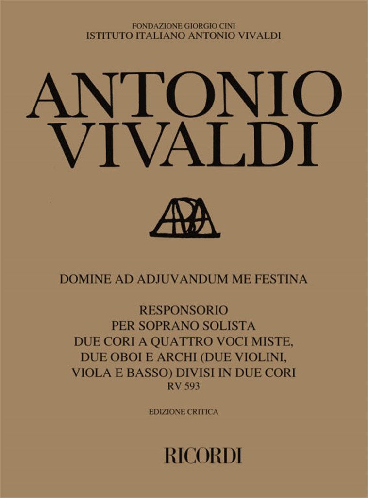 Domine Ad Adjuvandum Me Festina Rv 593